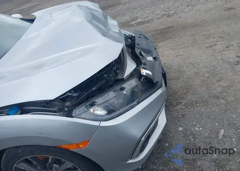 2020 Honda Civic Ex from USA, damaged, VIN 19XFC1F37LE010982